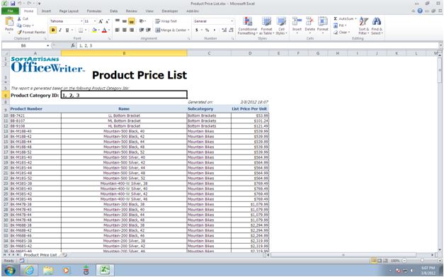 How to display all selected values for an SSRS multi-select parameter in an Excel report