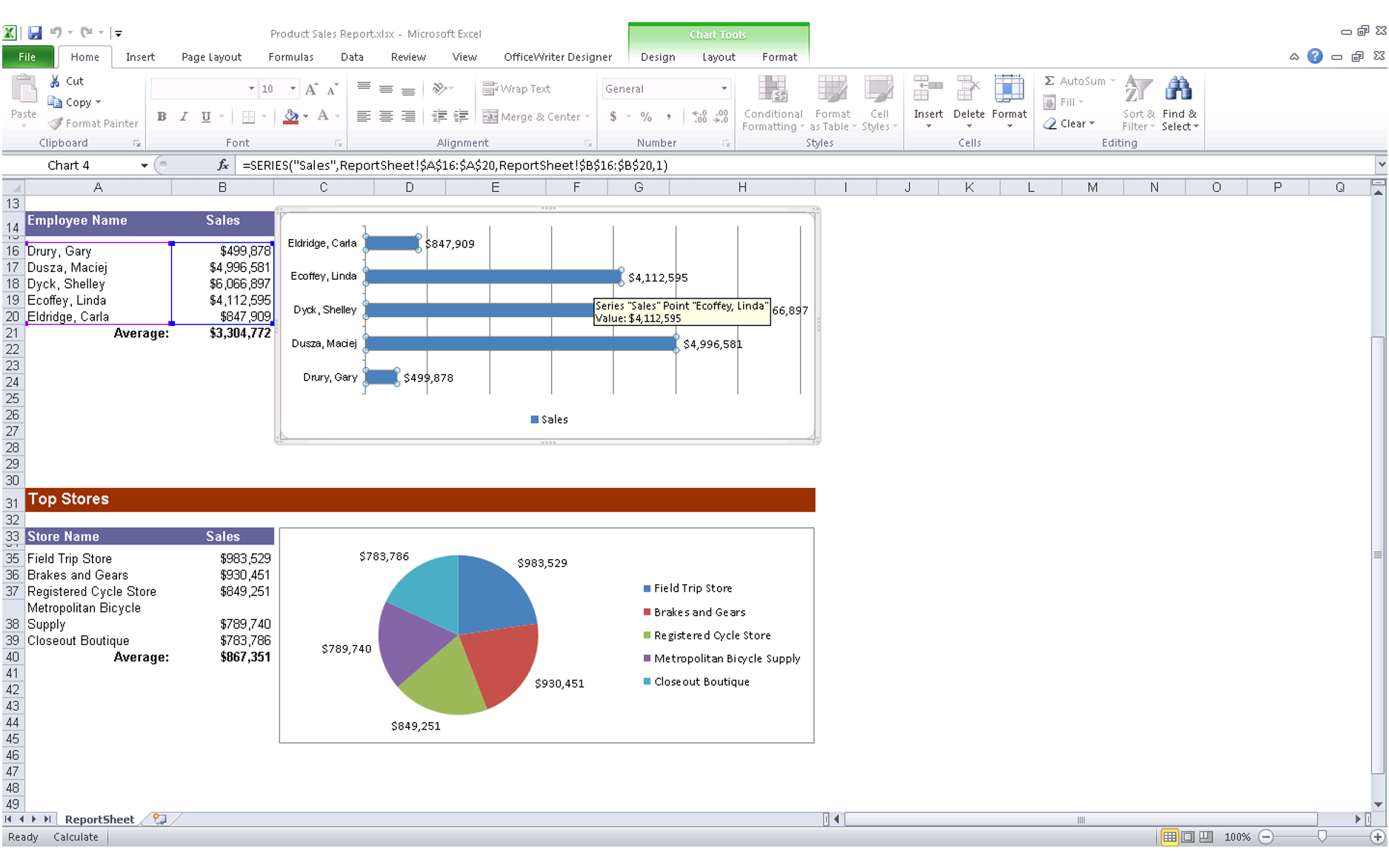 Comparing Excel Export Functionality in SSRS 2012 to OfficeWriter