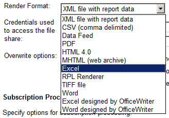 Ssrs automatically export to pdf