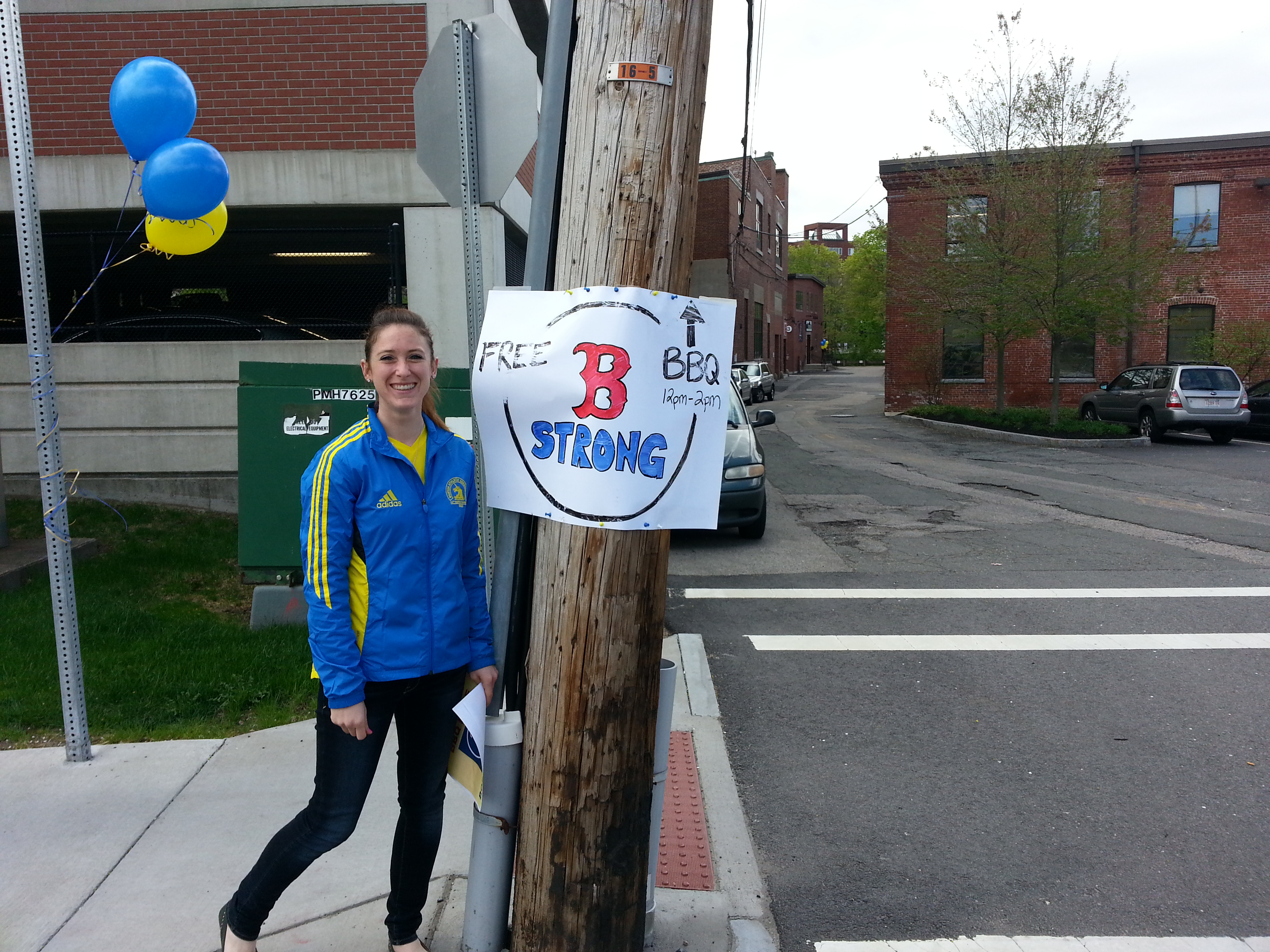 Outfitting the neighborhood for the Boston Strong BBQ